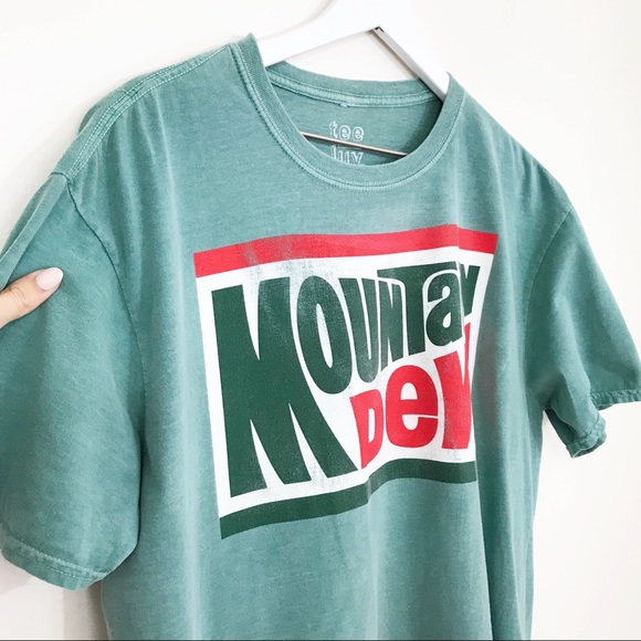 Mountain Dew Washout Cotton Oversized 